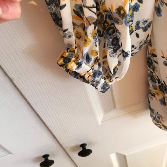 Look By M Sheer Open Front Cardigan Batwing Sleeve - Picture 5 of 6